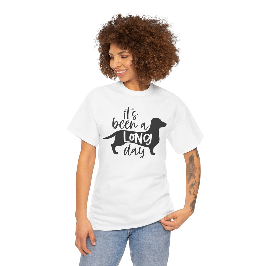 Dachshund "It's Been a Long Day" T‑Shirt