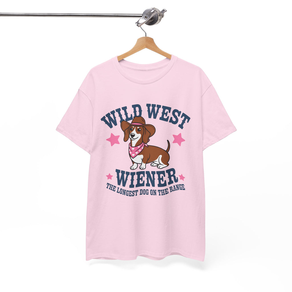T-Shirt — "Wild West Wiener" Cute Dachshund Graphic Tee