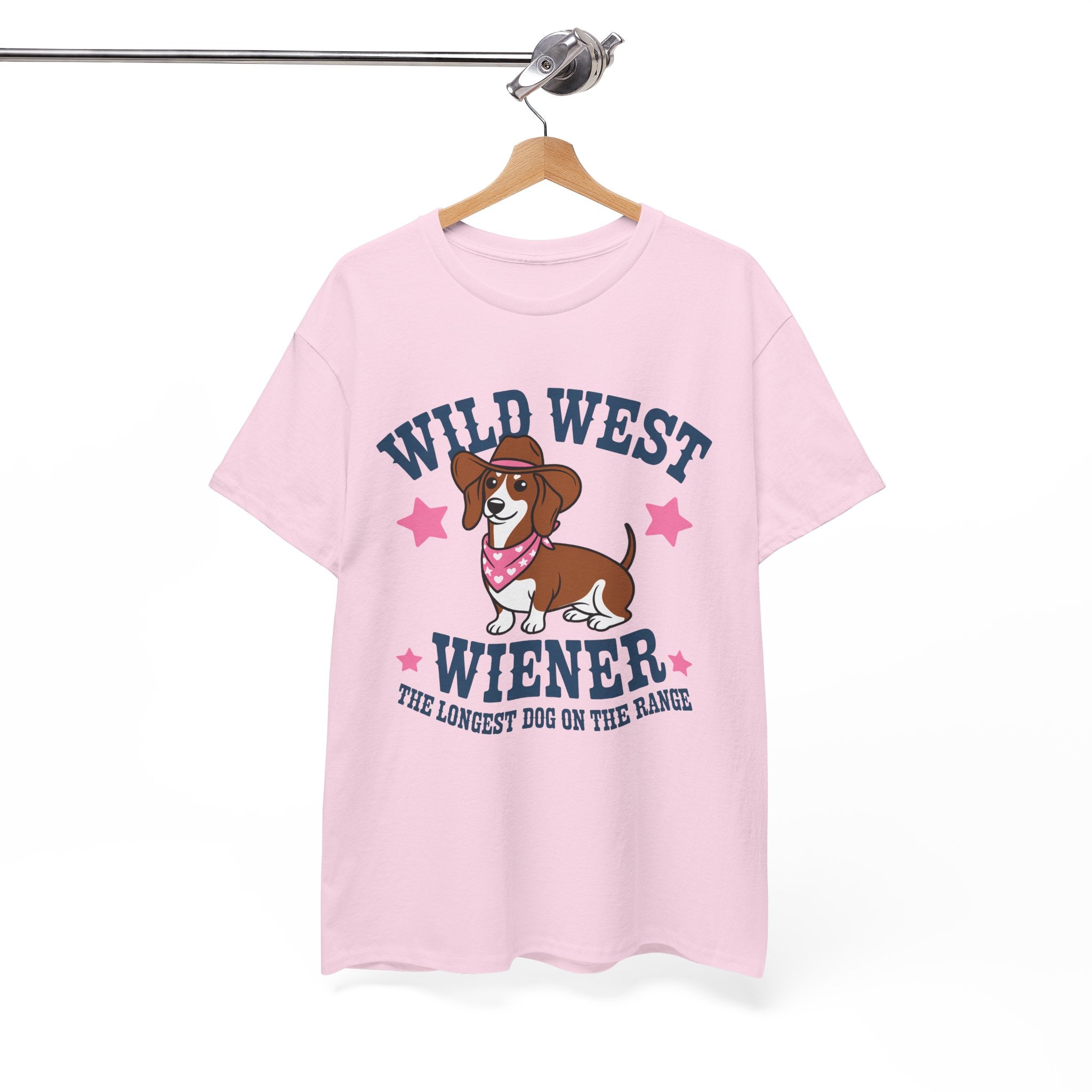 T-Shirt — "Wild West Wiener" Cute Dachshund Graphic Tee