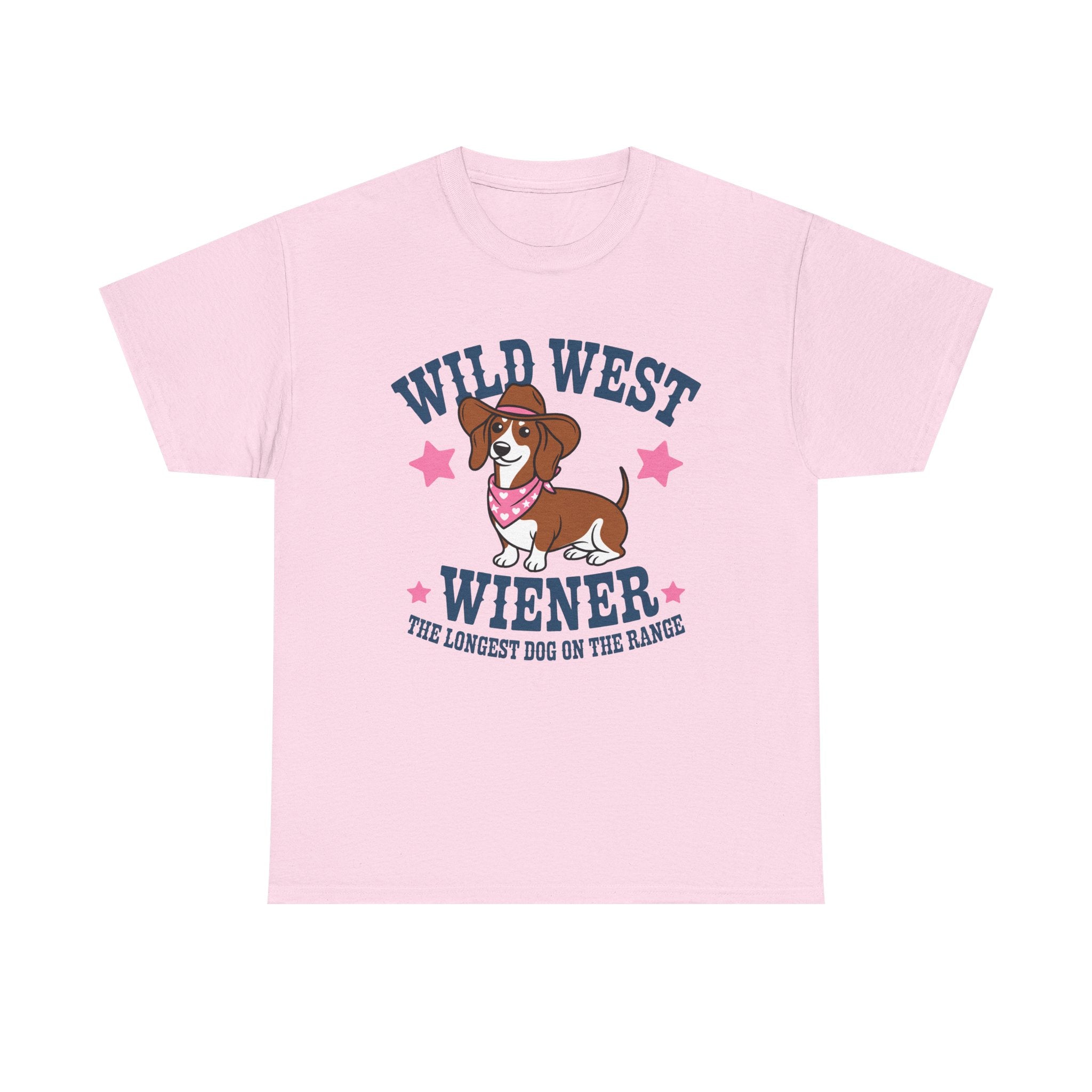 T-Shirt — "Wild West Wiener" Cute Dachshund Graphic Tee