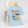 Cute Sunglasses Chihuahua T-Shirt — "My Attitude Depends on How Much You Annoy Me" Graphic Tee