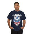 Bulldog Patriotic T-Shirt – American Flag Bulldog Tee
